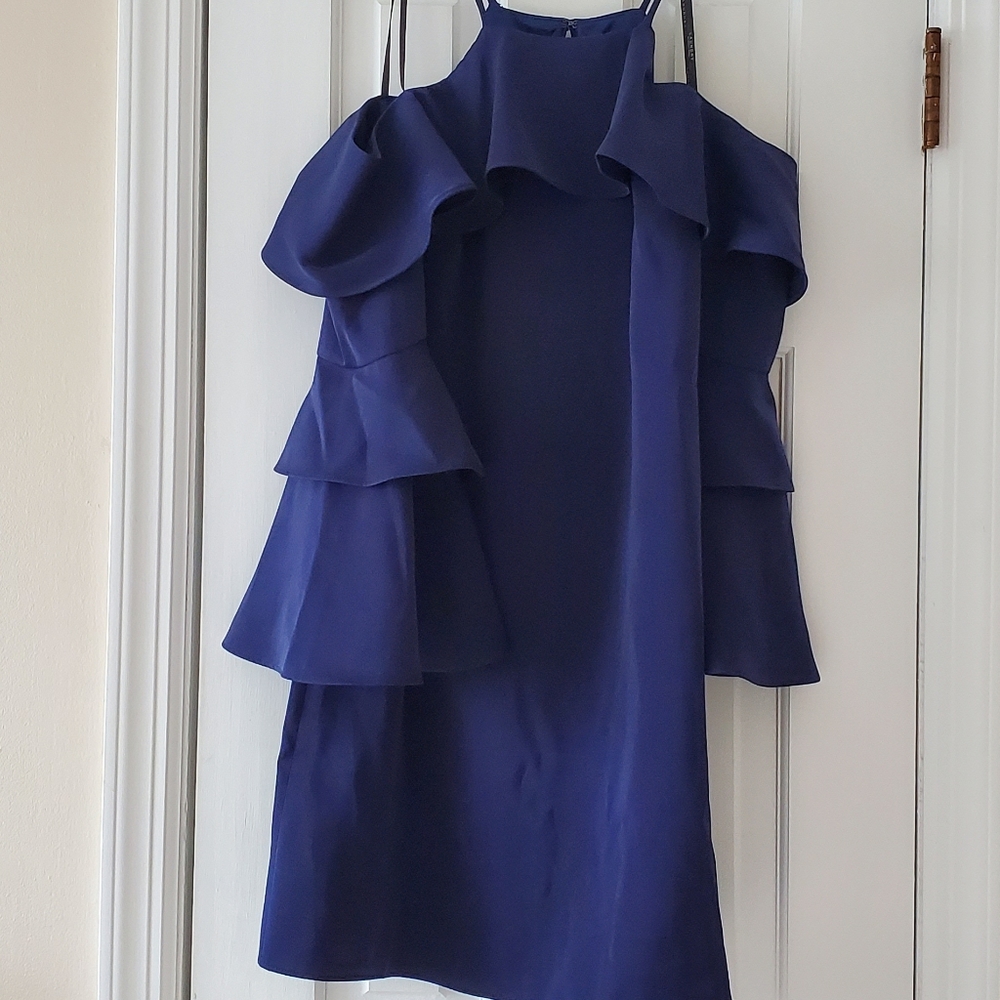Cold shoulder dress